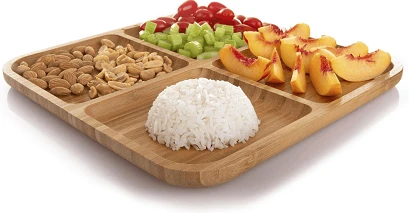Wooden Tray 4 Slot suppliers